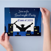 卒業パーティー_チラシ チラシ (手)