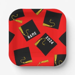 卒業パーティー ペーパープレート