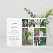 卒業パーティー モダン6 フォト 招待状 (スタンド正面)