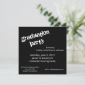 卒業パーティー 招待状 (スタンド正面)