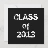 卒業パーティー 招待状 (裏面)