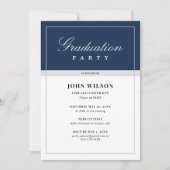 卒業パーティー 招待状 (正面)