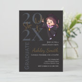 卒業パーティー 招待状 (スタンド正面)