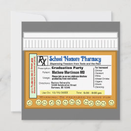 卒業パーティーRX 楽しい時間 招待状