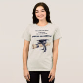 卒業パーティーTシャツ - 編集可能 トライブレンドＴシャツ (正面全面)