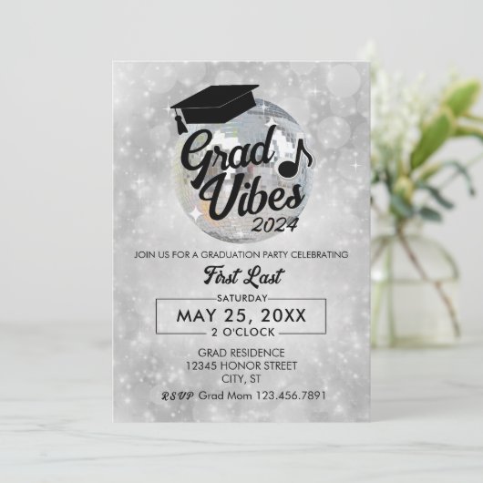 卒業ビベス党 招待状 (スタンド正面)