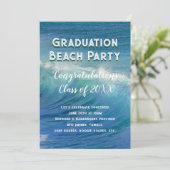卒業ビーチパーティー クラスの招待状 招待状 (スタンド正面)