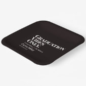 卒業ビーブスオンリー紙プレート ペーパープレート (傾斜あり)