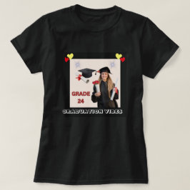 卒業ビーブズブラックTシャツ Tシャツ