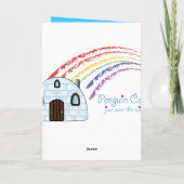 卒業ピッグエンジェルカードおめでとうございます カード (裏面)