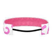 卒業ピンキヒョウ柄ノンヘッドバンド アスレチックヘッドバンド (裏面)