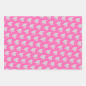 卒業ピンクオパールトレンディー品揃え写真 ラッピングペーパーシート (正面2)