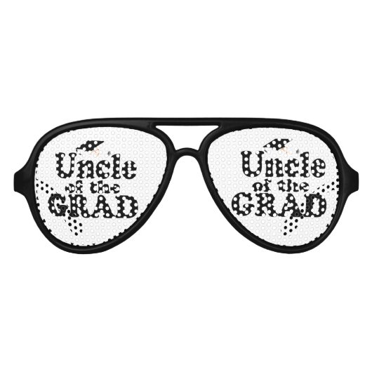 卒業ファミリー – 卒業の伯父 アビエーターサングラス (正面)