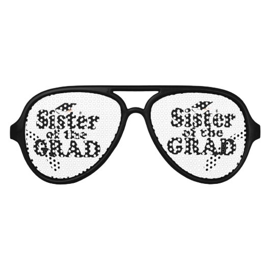 卒業ファミリー – Sister of the Grad アビエーターサングラス (正面)