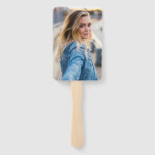 卒業ファンカスタムの学校のカラー大学院写真 ハンドファン (裏面)