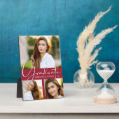 卒業フォトコラージュonクリムゾン フォトプラーク (側面)