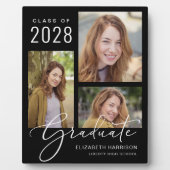 卒業フォトスクリプトブラック フォトプラーク (正面)