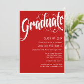 卒業フォーマル党 招待状 (スタンド正面)
