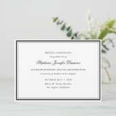 卒業フォーマル発表 招待状 (スタンド正面)