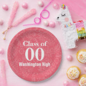 卒業フローラ学年名Any Color ペーパープレート (パーティー)