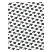 卒業ブラックタッセルキャップ テーブルクロス (正面)