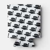 卒業ブラックタッセルキャップ 缶クーラー (裏面)