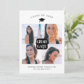 卒業ブラックボックス卒業発表 案内状 (スタンド正面)