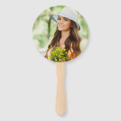 卒業ブラック金ゴールド院撮影 ハンドファン (裏面)