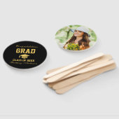 卒業ブラック金ゴールド院撮影 ハンドファン (組立なし)