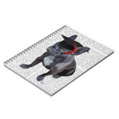 卒業ブルドフランスのッグ ノートブック (左側)