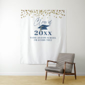 卒業ブルークラスの年の背景 タペストリー (インサイチュ)