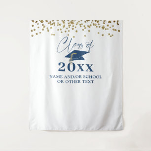 卒業ブルークラスの年の背景 タペストリー