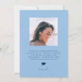 卒業ブルーボックス 案内状 (裏面)