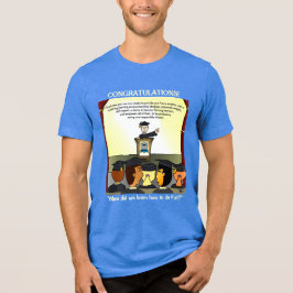 卒業ブルー トライブレンドＴシャツ