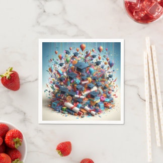 卒業プライド スタンダードカクテルナプキン