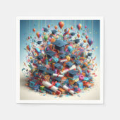 卒業プライド スタンダードカクテルナプキン (正面)