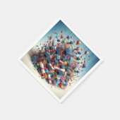 卒業プライド スタンダードカクテルナプキン (角)