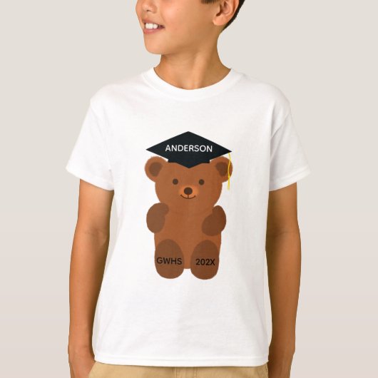 卒業ベアー#1 Tシャツ (正面)