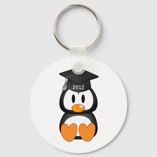 卒業ペンギン キーホルダー (正面)