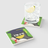 卒業ペンギン ストーンコースター (横)
