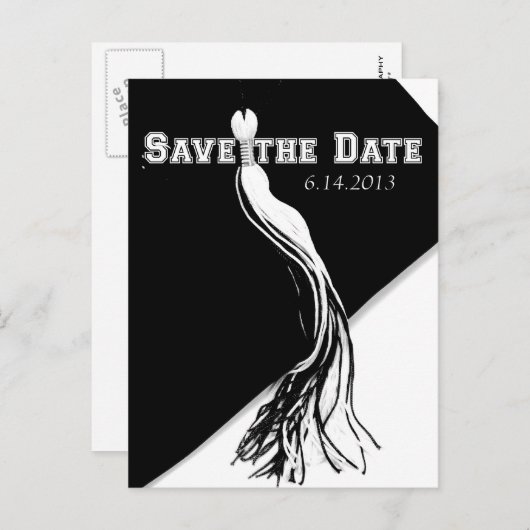 卒業ポストカードの保存 案内ポストカード (正面/裏面)