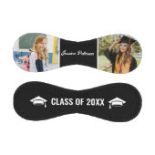 卒業マイルストーンフォトパーティーブラック 野球ボール (パネル)