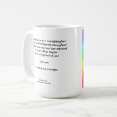 卒業マグ コーヒーマグカップ (正面左)