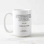 卒業マグ コーヒーマグカップ (左)