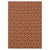 卒業マルーンと金ゴールドキャップin the Air テーブルクロス (正面)