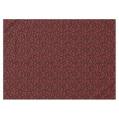 卒業マルーンと黒い帽子 テーブルクロス (正面(横))