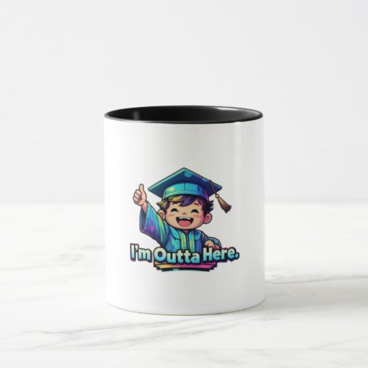 卒業マンガの外にいる マグカップ (中央)