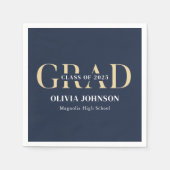 卒業ミニマル会 スタンダードカクテルナプキン (正面)