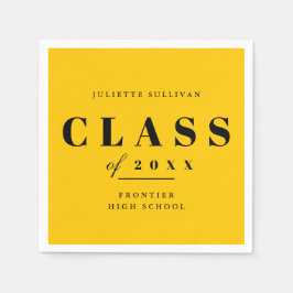 卒業ミニマル会 スタンダードカクテルナプキン