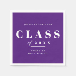 卒業ミニマル会 スタンダードカクテルナプキン